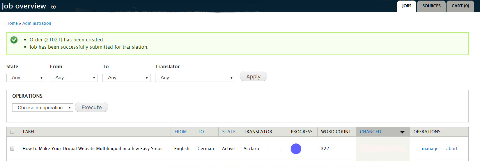 How to Build a Multilingual Drupal Website - Review Your Translation Order