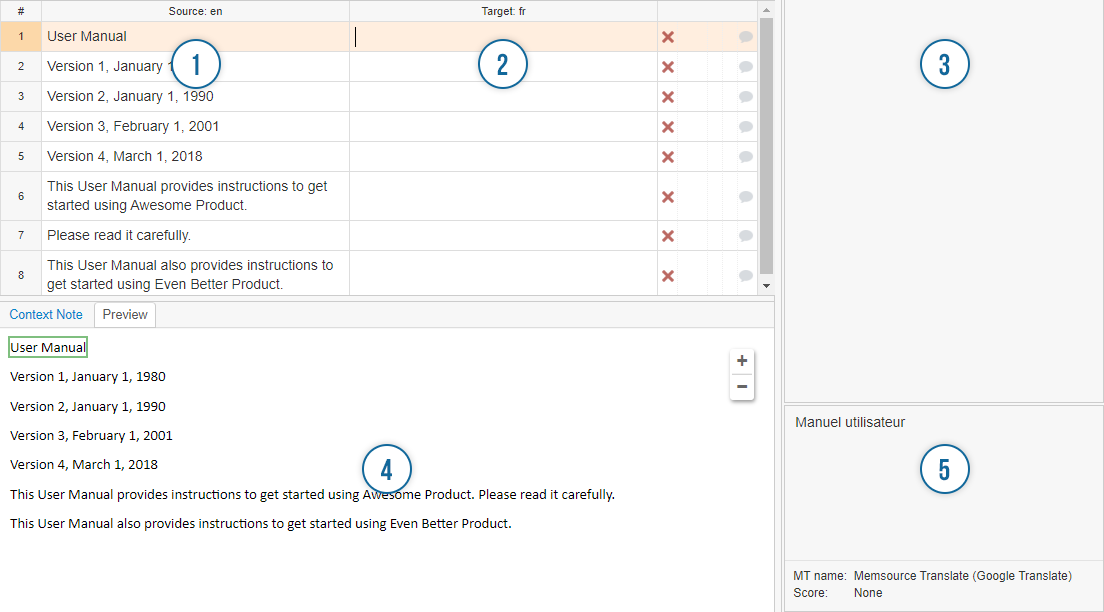 Translation Memory - CAT tool for translation to reduce costs, improve quality and ensure consistency