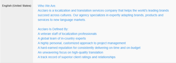 Managing Translation with Segmentation Rules - String Based Rules