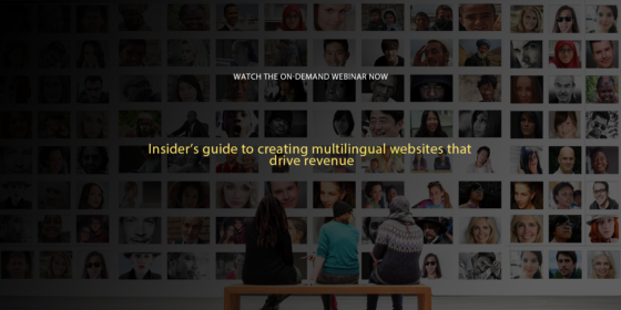 Creating a multilingual website can boost your global success. Watch this on-demand webinar to learn how.